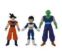 Silverlit Monster Flex-Figurine Super Extensible 15cm Dragon Ball Z Pack de 3-14 Monstres à Collectionner-Dès 5 Ans, 70001