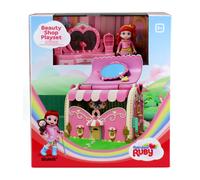 Silverlit - Playset Salon de beauté - Rainbow Ruby - Vanity complet avec figurine Ruby incluse