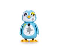 Silverlit - Rescue Pingouin - Pingouin Bleu interactif avec 20 émotions différentes + 5 Accessoires Inclus - Effets sonores et Lumineux - Expérience éducative - Piles AAA incluses - Dès 5 Ans