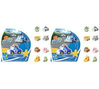 Silverlit Robocar Poli 1 Véhicule Miniature Die-cast à Collectionner-Modèle aléatoire-Jouet Maternelle, 83151 (Lot de 2)