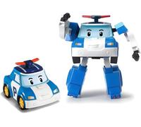 Silverlit Véhicule transformable ROBOCAR Poli 10 cm – Robot/Voiture – Dès 3 ans