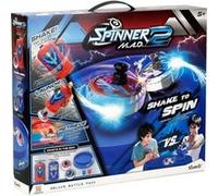 Silverlit Toupie Spinner Mad 2 – Deluxe Battle Pack – 2 toupies, arène – Bleu