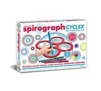 Silverlit SPIROGRAPH Cyclex - Loisirs créatifs - Création de spirales à l'infini avec les roues rotatives ! - 1 forme, 6 feutres colorés, 1 guide de réalisation et 20 feuilles à dessin. - Dès 5 ans