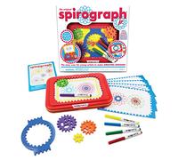 Silverlit - SPIROGRAPH Junior - Loisirs créatifs - Set d'activités - 80 options de réalisation - Comprend 4 roues classiques Spirograph - Créer des figures géométriques - A partir de 3 ans.