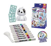 Silverlit Water Art - Donnez Vie à Vos Dessins grâce à ce kit Water Art - Dessinez et trempez la Figurine - Coffret avec feutres - Loisirs et Créatifs - A Parti de 3 Ans