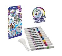 Silverlit Water Art - Donnez Vie à Vos Dessins grâce à ce kit Water Art - Dessinez et trempez la Figurine - 12 feutres - Kit Water Art avec Autocollants - Loisirs et Créatifs - A partir de 3 Ans