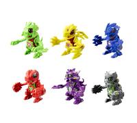 Silverlit YCOO - Biopod Kombat -1 Robot Intéractif dans Son Sachet à Assembler - 20 Pièces - 6 Créatures Robots de Combat Électroniques à Collectionner - Effets Sonores Lumineux - 9cm - Dès 5 Ans