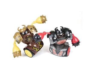 Silverlit - YCOO - Pack 2 Robots Kombat Viking Télécommandé - Jouet pour Enfant dès 5 Ans - Facile à déballer-14cm- Avance Et Frappe Ton Adversaire pour Le Mettre au Sol