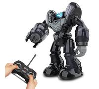 Silverlit Robot télécommandé Robo Blast Noir – Tir, Musique, Danse – XXL