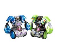 Silverlit YCOO Robo Kombat Tornado, Interactive Robot Fighting Toy with 360° Spin & Super Tornado Punch, 2 Battle Modes AI & Multiplayer, Sound Effects, LED Power Belt, Optimal for Kids 5+