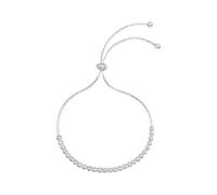 Silverly Bracelet Bolo Coulissant en Argent Sterling 925 avec Perles à Billes | Bracelets Coulissants Réglables en Perles pour Femmes | Cadeau de Bijoux Classique pour Elle