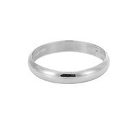 Silverly Bracelet Jonc Rond Large en Argent Sterling 925, Tube Plat Incurvé | Bracelet Classique Simple en Argent pour Femme | Bracelets Larges Empilables pour Femmes