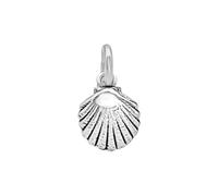 Silverly Breloque en Argent Sterling en Forme de Coquille Saint-jacques | Breloques Coquillages en Argent 925 | Petite Perle de Vie Marine Océanique | Design Nautique Inspiré de la Plage Bohème