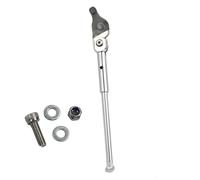 Silverock-Support De Stationnement En Alliage Pour Vélo Bromsilice,Appellation Arrière À Trois Volets,Béquille De Vélo,16 Pouces,349,3sixty Gust K3 Plus - Type For Brompton Silver