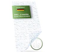 SilverRack DermaSensitivo Tapis de bain 100 % sans BPA (transparent) aspect galets - Tapis de bain antidérapant 88 x 40 cm - Tapis de douche antidérapant pour un maintien sûr dans la baignoire