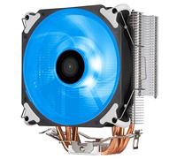 Silverstone AR12 RGB Processeur Refroidisseur 12 cm Noir, Acier Inoxydable, Blanc