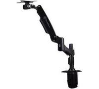 SilverStone ARM One ARM11BC - Kit de montage (bras articulé, plaque d'interface, fixation par pince pour bureau, poteau) - pour Écran LCD - plastique, acier, alliage d'aluminium - noir - Taille d'écra