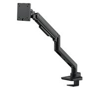 Silverstone ARM14 - Bras de Moniteur Simple avec Conception à Ressort à gaz Robuste et possibilité de réglage Polyvalente, SST-ARM14B