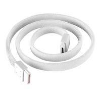 Silverstone CP07W-USA Câble SATA III SSD/HDD avec mécanisme de verrouillage Blanc