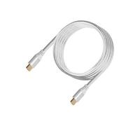 SilverStone CPH01 - Câble HDMI avec Ethernet - HDMI mâle pour HDMI mâle - 1.8 m - triple blindage - argent - moulé, support 4K