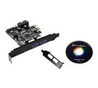 EC04-E - Adaptateur USB - PCIe 2.0 profil bas - USB, USB 2.0, USB 3.0