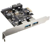 Silverstone EC04-E Carte et Adaptateur d'interfaces Interne USB 3.2 Gen 1 (3.1 Gen 1)
