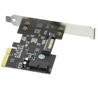 SilverStone Carte PCIe interne SST-ECU04-E USB 3.1 Gen 2.0 2x 10Gbps profil bas ReDriver ASIC