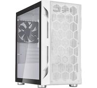 SilverStone Technology Boîtier micro-ATX FARA H1M Châssis de jeu Blanc