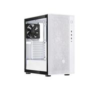 Silverstone FARA R1 V2 - Boîtier pour Ordinateur FARA R1-V2 Tower ATX, Panneau Avant en Maille, Partie latérale en Verre trempé, Blanc, SST-FAR1W-G-V2