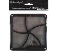 SilverStone Filtre de ventilateur SST-FF141B 140 mm anti-poussière avec aimant noir