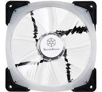 SilverStone Technology Ventilateur 140 mm SST-FW142-RGB PWM lame transparente cadre noir LED RGB