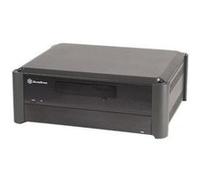 SilverStone Grandia GD02 - Tour - mini ITX - pas d'alimentation (ATX / PS/2) - noir - USB/FireWire/Audio G