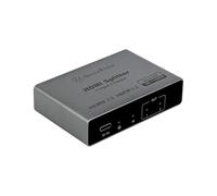 Silverstone HS12 - Splitter HDMI 2.0 4K - 1 Entrée 2 Sorties, SST-HS12, Commutateur de Signal AV