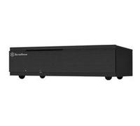 SilverStone MILO ML06-E - SFF - mini ITX - pas d'alimentation (SFX12V) - noir - USB/Audio G