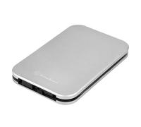 Silverstone MMS02C Boîtier disque dur/SSD Aluminium, Noir 2.5