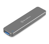 Silverstone MS09 Enceinte ssd Charbon de bois M.2