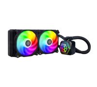 SilverStone Refroidisseur d'eau PermaFrost SST-PF240-ARGB-V2 - PWM double 120mm, ARGB, Intel/AMD
