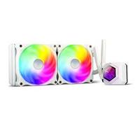 Silverstone Permafrost Pf240w-argb, V2 Komplett-wasserkühlung, Weiß -