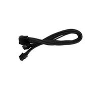 SilverStone PP07 - Rallonge de câble d'alimentation - 8 broches EPS12V (F) pour 8 broches EPS12V (M) - 30 cm - noir