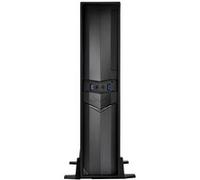 SilverStone Raven RVZ02B-W - SFF - mini ITX - panneau latéral fenêtré - pas d'alimentation (SFX12V/SFX-L12V) - noir - USB/Audio G