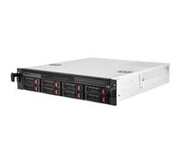SilverStone – Châssis serveur 2U monté en rack SST-RM21-308 – 8x SAS/SATA, mini-SAS SFF-8087 6Gb/s
