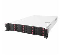 SilverStone Technology RM22-312, Châssis de Stockage à Montage en Rack pour Disque Dur/SSD 2,5"/3,5" 12 Baies 2U avec Interface Mini-SAS HD SFF-8643 12 GB/s, SST-RM22-312