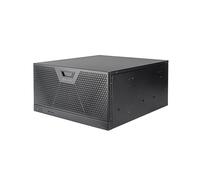 Silverstone RM51 SST-RM51 Boîtier Serveur Rackable 5U Acier Noir, Compatible ATX/microATX/Mini-ITX, 4x 3.5", 4x 2.5", 2x 180mm Avant, USB 3.2
