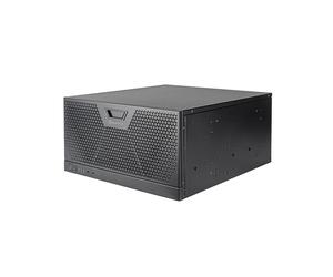 Silverstone RM51 SST-RM51 Boîtier Serveur Rackable 5U Acier Noir, Compatible ATX/microATX/Mini-ITX, 4x 3.5", 4x 2.5", 2x 180mm Avant, USB 3.2