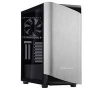 SilverStone Boîtier PC Midi SETA A1 – Noir et Argent