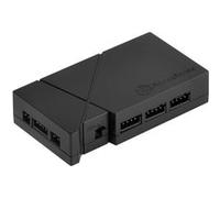 silverstone silverstone sst-lsb01 kit de contrôle 8 ports + 2 bandes leds magnétiques noir Noir G