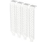 SilverStone SST-Aeroslots2W - Cache-slot PCI, 4 pièces - blanc