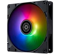 SilverStone Ventilateur d’ordinateur SST-AP120 BSK-ARGB 120 mm performant Effets lumineux ARVB