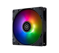 Silverstone SST-AP120SKB-ARGB Ventilateur de canal d'air haute performance 120 mm avec ARGB, SST-AP120SKB-ARGB