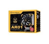 SilverStone Technology Ventilateur de processeur SST-AR01-V3 Argon - 3 caloducs, 120mm PWM, AM4 prêt